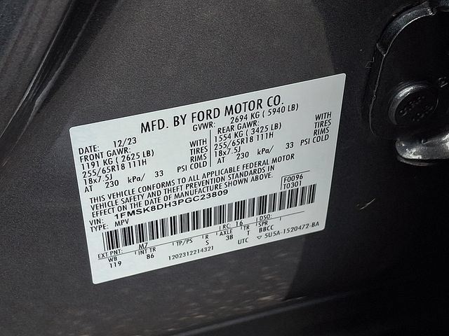 Certified 2023 Ford Explorer XLT AWD/4WD image 27