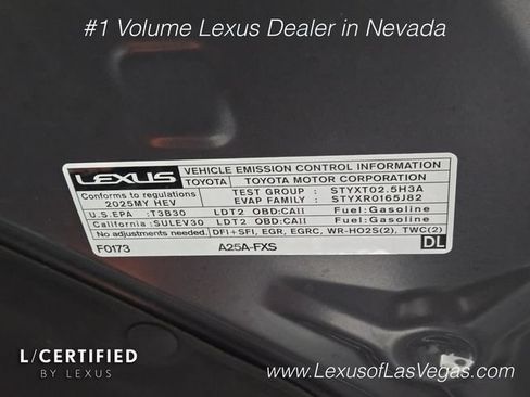 Certified 2025 Lexus RX 350 w/ Convenience Package AWD/4WD image 29
