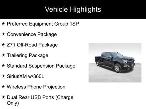 Used 2023 Chevrolet Silverado 1500 RST w/ Z71 Off-Road Package image 2