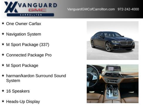 Used 2022 BMW 750i xDrive w/ M Sport Package AWD/4WD image 6