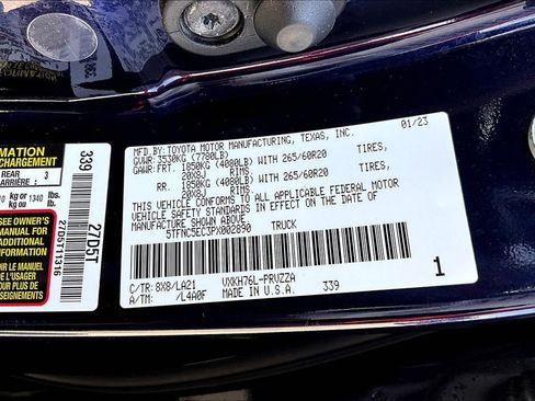 Used 2023 Toyota Tundra Platinum image 47