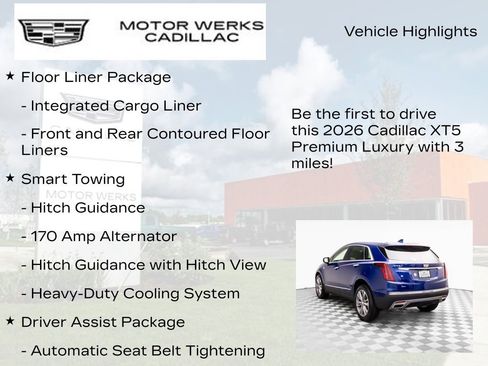 New 2026 Cadillac XT5 Premium Luxury image 13
