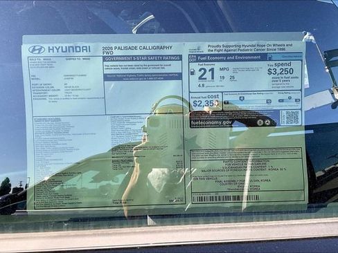 New 2026 Hyundai Palisade Calligraphy image 13