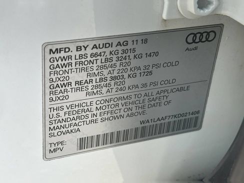Used 2019 Audi Q7 3.0T Premium Plus w/ Premium Plus Package AWD/4WD image 27