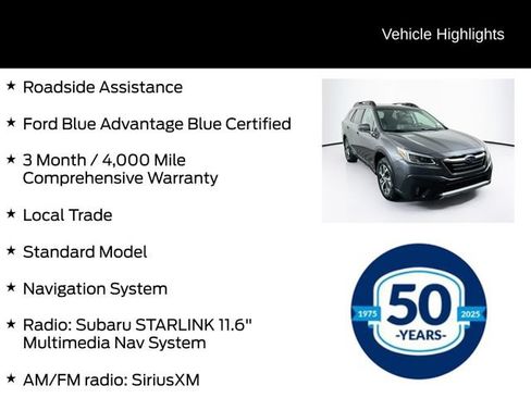 Used 2022 Subaru Outback Limited XT AWD/4WD image 6