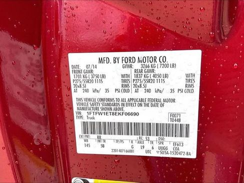 Used 2014 Ford F150 FX4 w/ Equipment Group 402A Luxury image 19