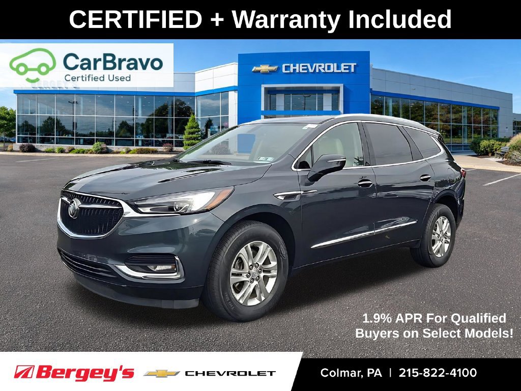 Certified 2020 Buick Enclave Essence w/ Sound and Sites Package FWD image 1