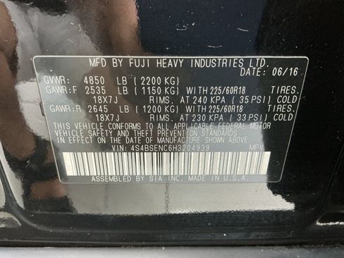 Used 2017 Subaru Outback 3.6R Limited AWD/4WD image 51