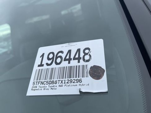 New 2026 Toyota Tundra Platinum AWD/4WD image 24