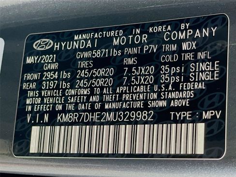 Used 2021 Hyundai Palisade Calligraphy w/ Cargo Package AWD/4WD image 38