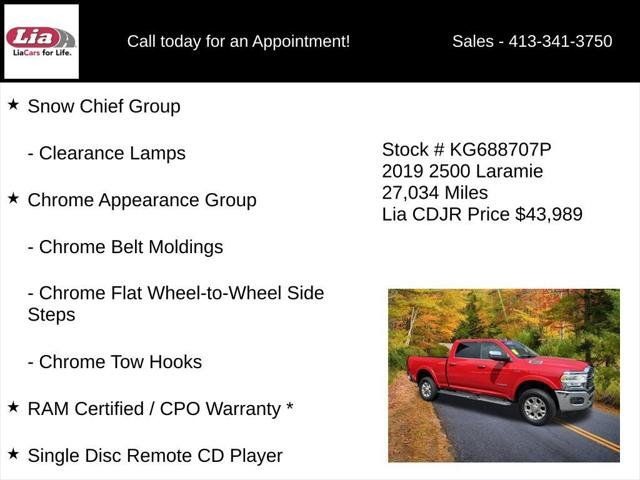 Certified 2019 RAM 2500 Laramie AWD/4WD image 16