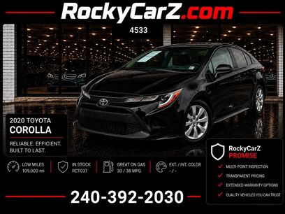 Used 2020 Toyota Corolla LE