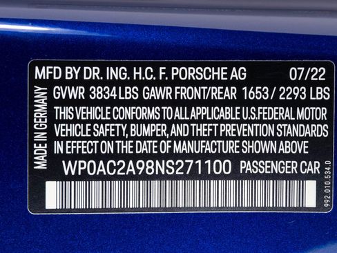 Used 2022 Porsche 911 GT3 image 67