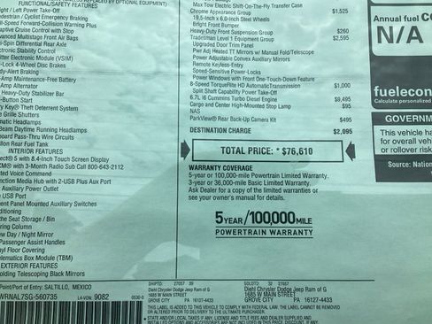 New 2025 RAM 5500 Tradesman image 14