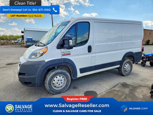 Used 2021 RAM ProMaster 1500 w/ Convenience Group FWD image 1
