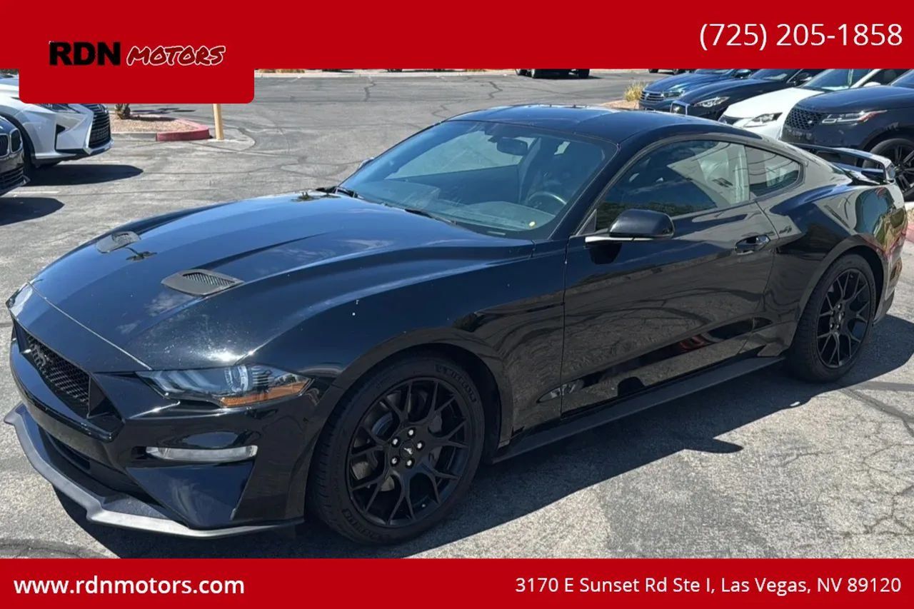 Used 2019 Ford Mustang Premium w/ Ecoboost Performance Package RWD image 1