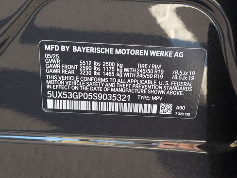 Used 2025 BMW X3 xDrive30i w/ Premium Package image 34