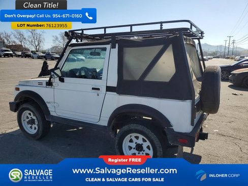 Used 1988 Suzuki Samurai 4WD Soft Top image 3