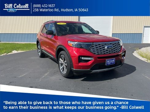 Used 2020 Ford Explorer Platinum w/ Premium Technology Package image 1