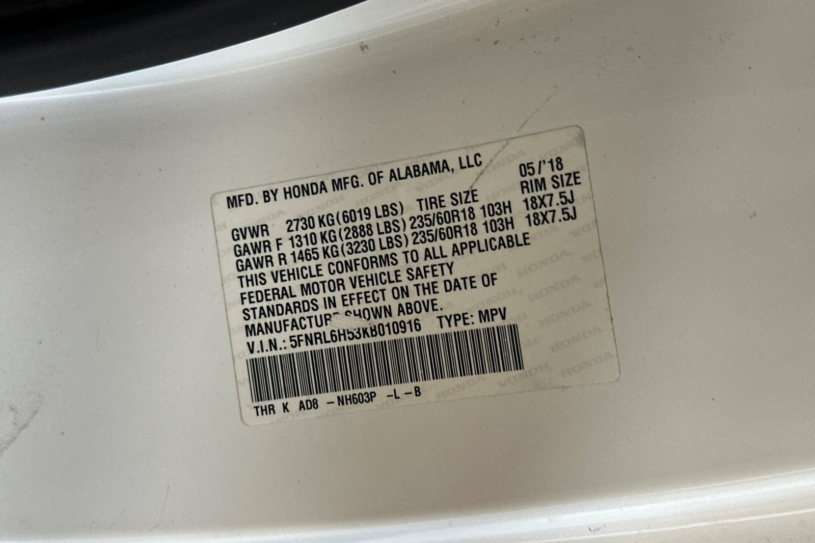 Used 2019 Honda Odyssey EX image 25