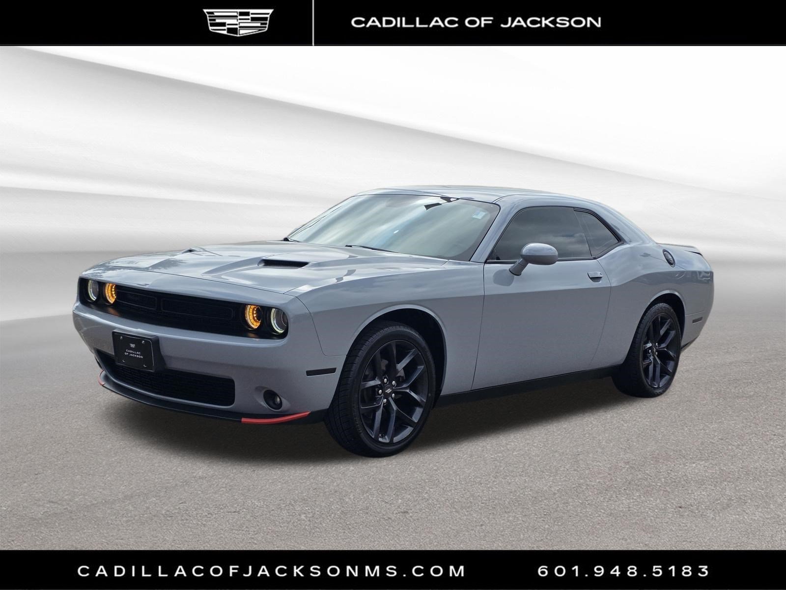 Used 2022 Dodge Challenger SXT w/ Blacktop Package RWD image 1