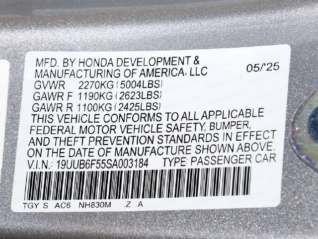 Certified 2025 Acura TLX w/ A-SPEC Package AWD/4WD image 39