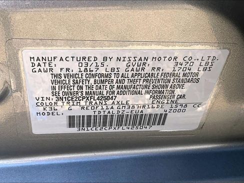 Used 2015 Nissan Versa Note SV w/ Sport Value Package FWD image 36