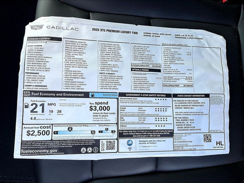 New 2025 Cadillac XT5 Premium Luxury w/ Technology Package image 23