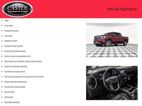 Used 2021 GMC Sierra 1500 Denali w/ Driver Alert Package II AWD/4WD image 3