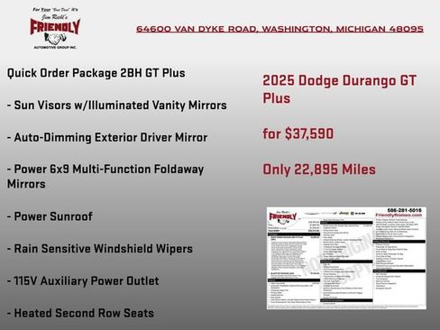 Used 2025 Dodge Durango GT AWD/4WD image 4