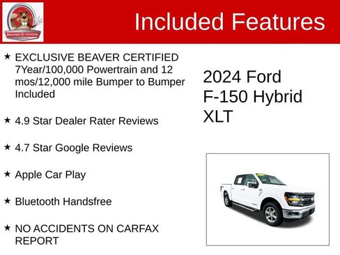 Used 2024 Ford F150 XLT w/ Equipment Group 302A MID image 4