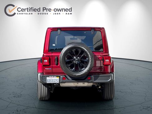 Certified 2021 Jeep Wrangler Unlimited Sahara w/ Cold Weather Group image 5