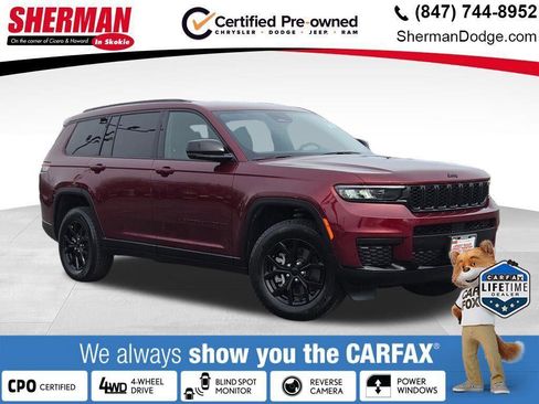 Certified 2024 Jeep Grand Cherokee L Laredo AWD/4WD image 1