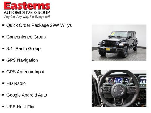 Used 2023 Jeep Wrangler Unlimited w/ 8.4" Radio Group image 11