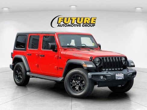 Used 2022 Jeep Wrangler Unlimited Sport image 1