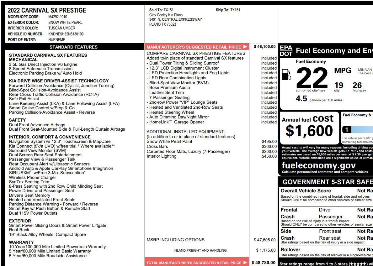 Used 2022 Kia Carnival SX Prestige FWD image 3