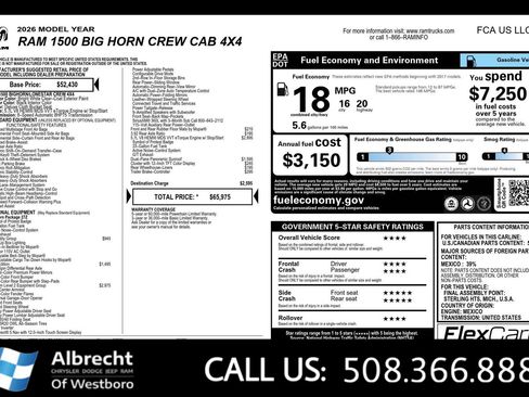 New 2026 RAM 1500 Big Horn image 30