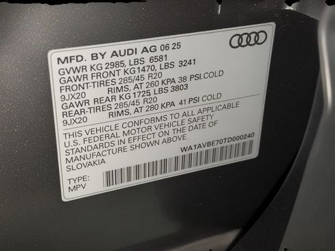 New 2026 Audi Q7 3.0T Premium AWD/4WD image 27
