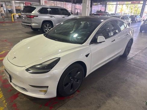 Used 2021 Tesla Model 3 Long Range AWD/4WD image 2