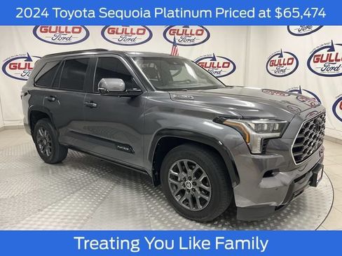 Used 2024 Toyota Sequoia Platinum AWD/4WD image 1
