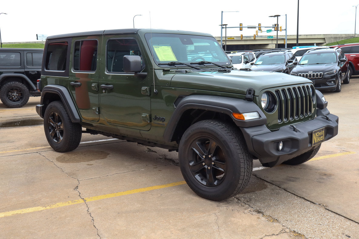 Used 2021 Jeep Wrangler Unlimited Sport AWD/4WD image 4