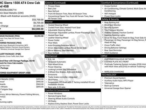 Used 2020 GMC Sierra 1500 AT4 w/ AT4 Premium Package image 16