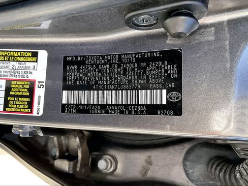 Used 2020 Toyota Camry LE FWD image 20