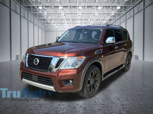 Used 2018 Nissan Armada Platinum w/ Captain Seat Package RWD image 3