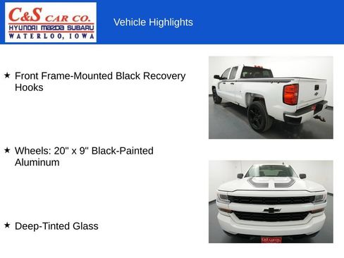 Used 2016 Chevrolet Silverado 1500 Custom w/ Rally 1 Edition AWD/4WD image 32
