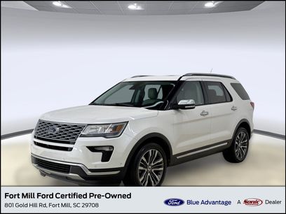 Certified 2019 Ford Explorer Platinum