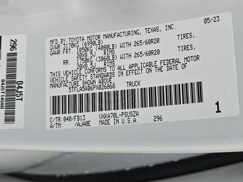 Used 2023 Toyota Tundra SR5 RWD image 35
