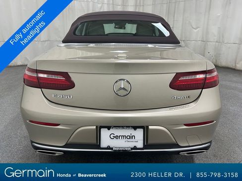 Used 2019 Mercedes-Benz E 450 4MATIC Cabriolet w/ Premium 1 Package image 8