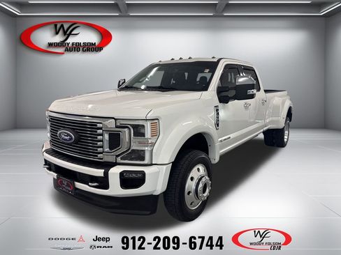 Used 2020 Ford F450 Platinum w/ FX4 Off-Road Package AWD/4WD image 1
