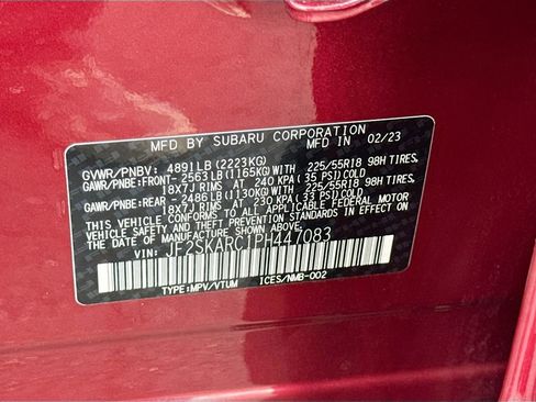 Certified 2023 Subaru Forester Touring w/ Popular Package #3 AWD/4WD image 32